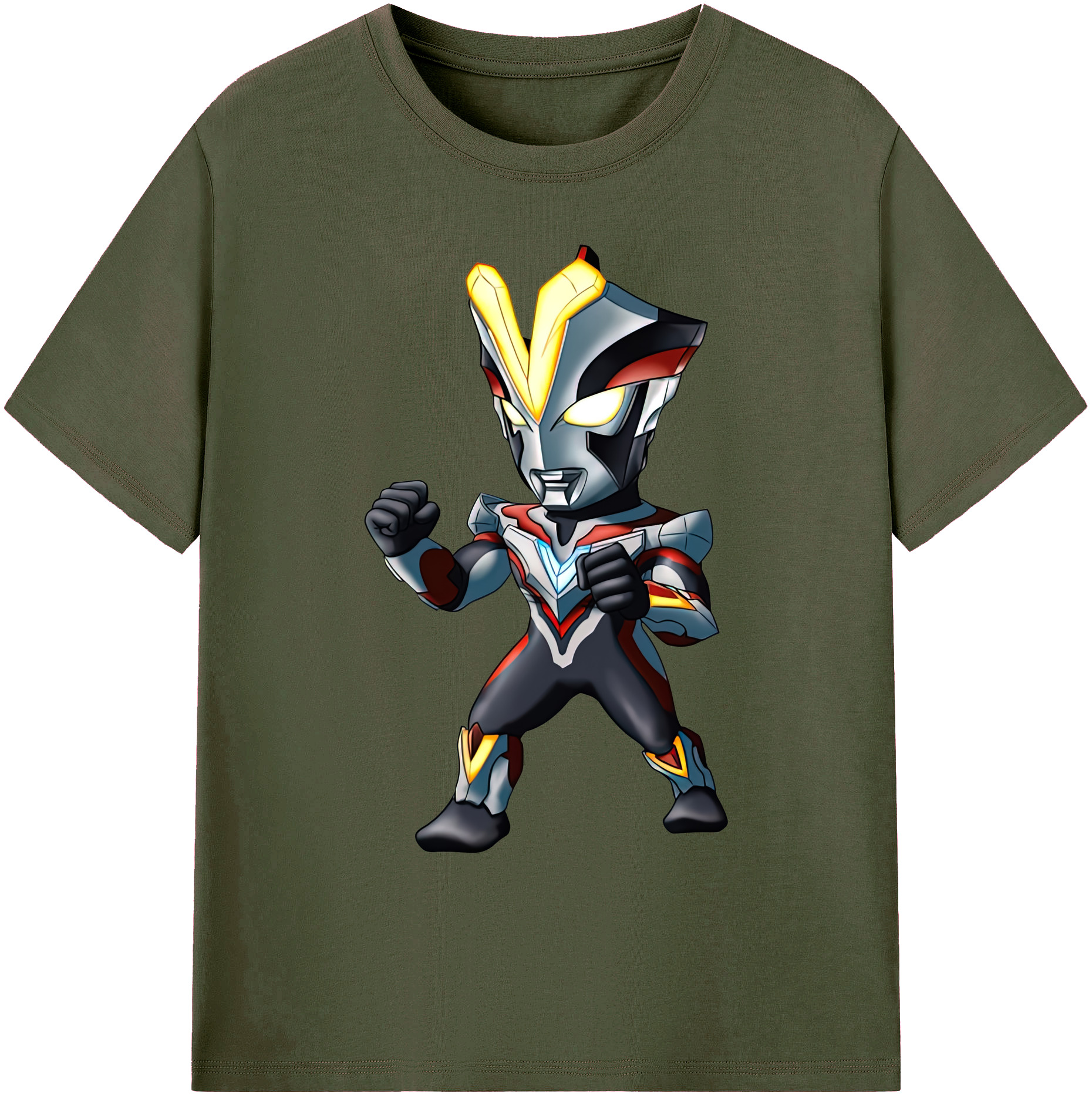 （画像用） ウルトラマン Ultraman 綿100％ メンズ半袖Tシャツ｜肌触りやわらか＆通気性